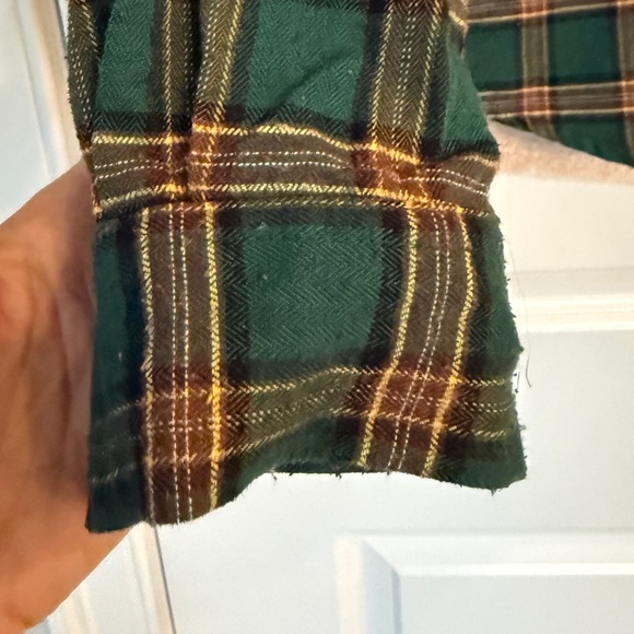 Plaid Fleece-lined Kids Hooded Jacket / Shacket - Picture 6 of 11